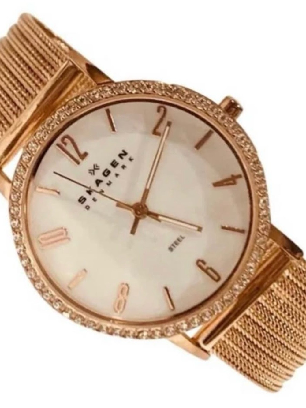 Skagen Rose Gold Mesh Women’s Watch